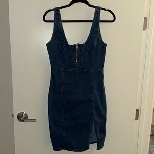 Guess Fitted Denim Dress